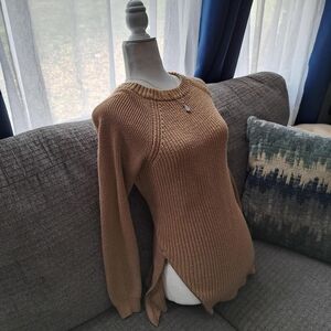 Mossimo Sweater With Zip Up Slits